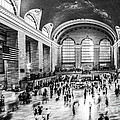 Grand Central Station -pano bw