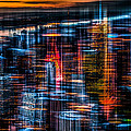New York- the night awakes - orange